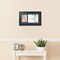 ArtToFrames Collage Photo Picture Frame with 1 - 5x7, 8x10 inch Openings, Framed in Black with Over 62 Mat Color Options and Regular Glass (CSM-3926-166)